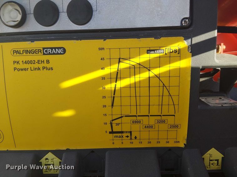 image for item EG1671 2012 Freightliner Business Class M2 Crew Cab crane truck