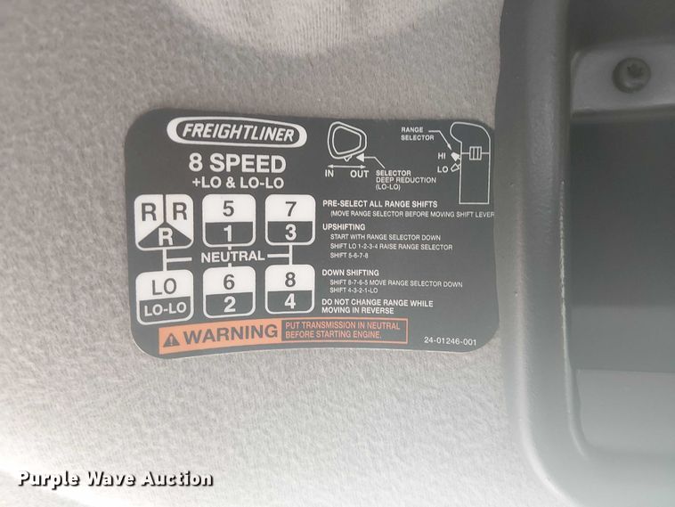 image for item EG1671 2012 Freightliner Business Class M2 Crew Cab crane truck