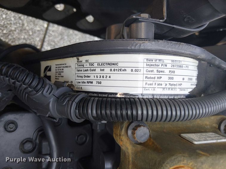 image for item EG1671 2012 Freightliner Business Class M2 Crew Cab crane truck