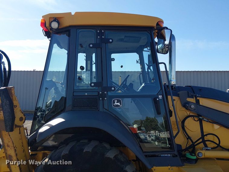 image for item EG1673 2017 John Deere 410L backhoe