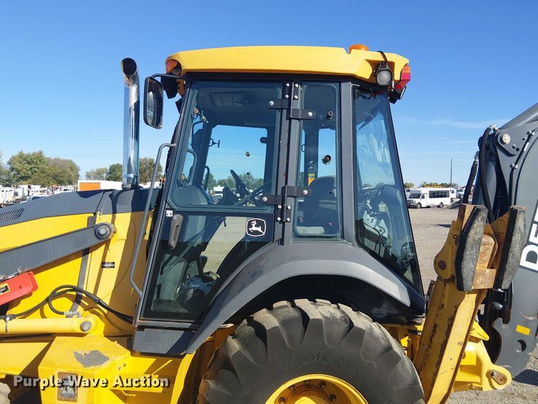 image for item EG1673 2017 John Deere 410L backhoe