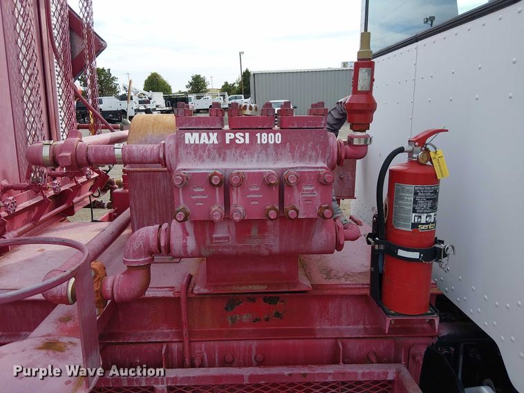 image for item EG1683 2013 Peterbilt 337  oilfield acidizing pump truck