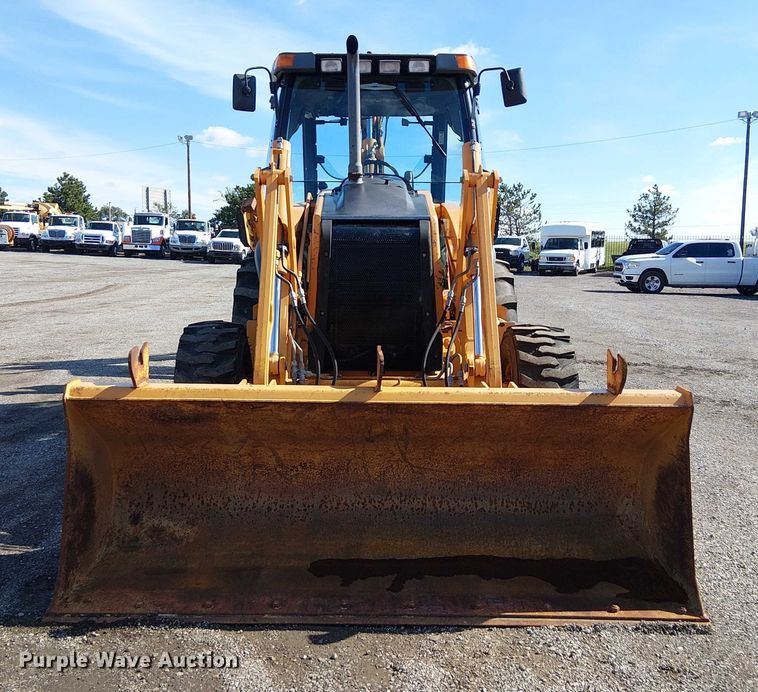 image for item EG1696 2010 Case 590 Super M backhoe