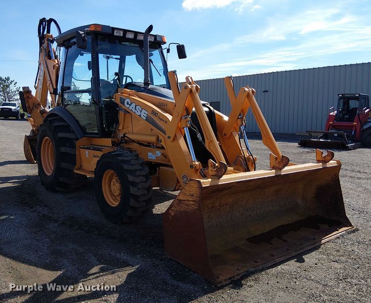 image for item EG1696 2010 Case 590 Super M backhoe
