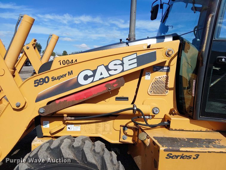 image for item EG1696 2010 Case 590 Super M backhoe