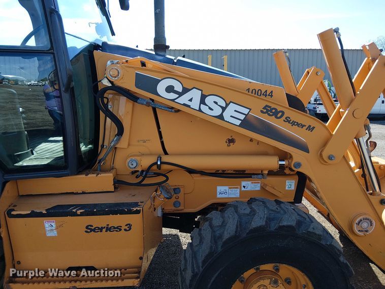 image for item EG1696 2010 Case 590 Super M backhoe