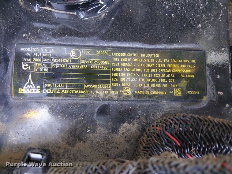 image for item EG1701 2023 Vermeer D23X30III directional boring unit