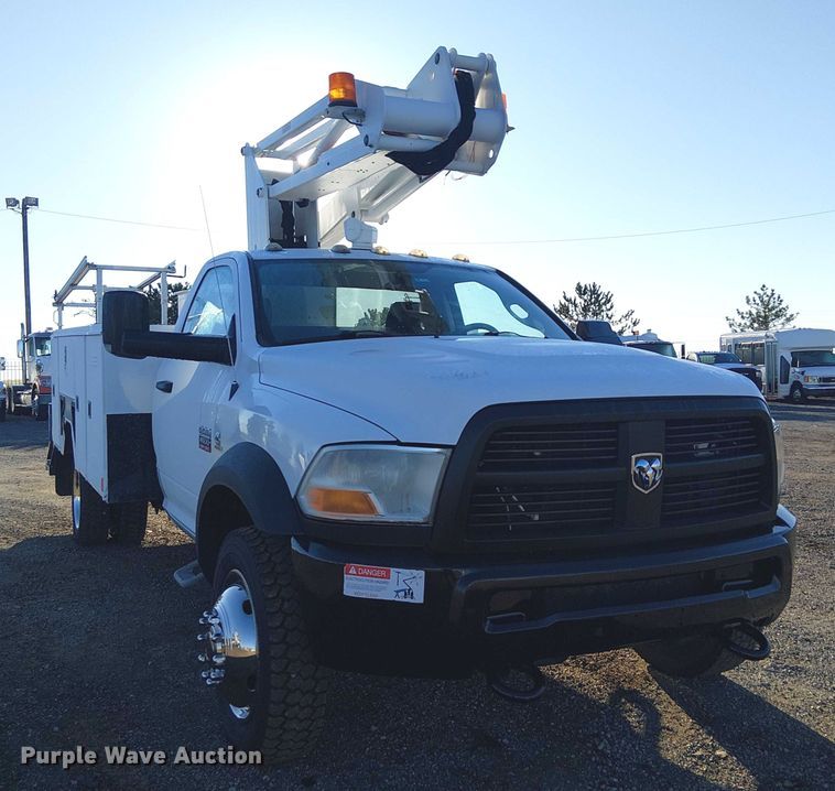 image for item EG1704 2012 Dodge Ram 4500HD bucket truck