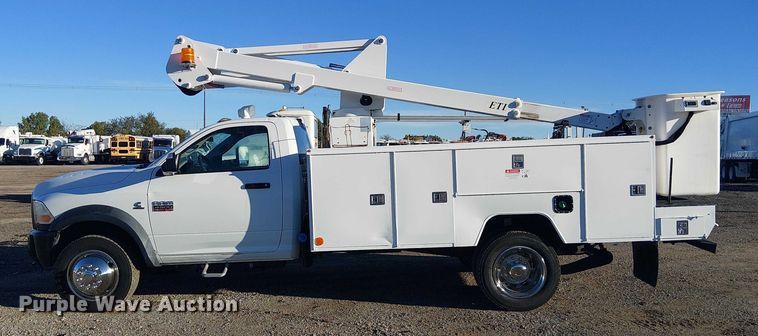 image for item EG1704 2012 Dodge Ram 4500HD bucket truck