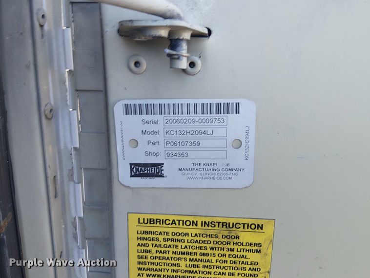 image for item EG1707 2007 Ford Low Cab Forward utility / service truck