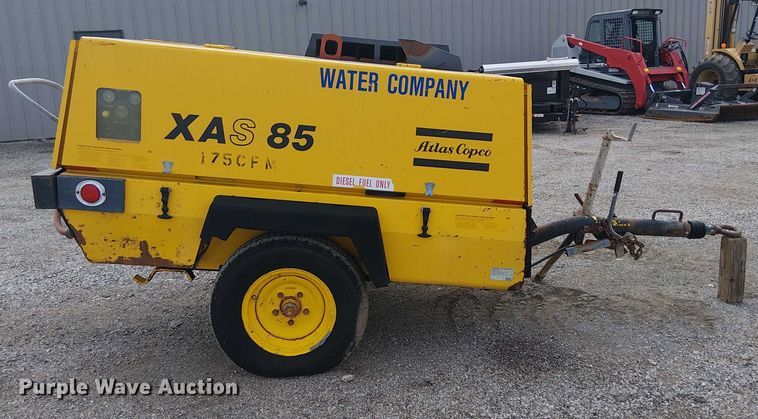 image for item EG1712 1987 Atlas Copco XAS85DD air compressor