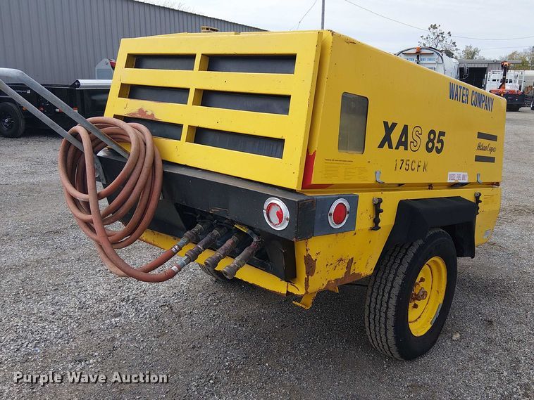 image for item EG1712 1987 Atlas Copco XAS85DD air compressor