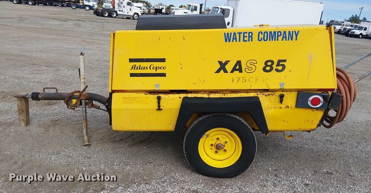 image for item EG1712 1987 Atlas Copco XAS85DD air compressor