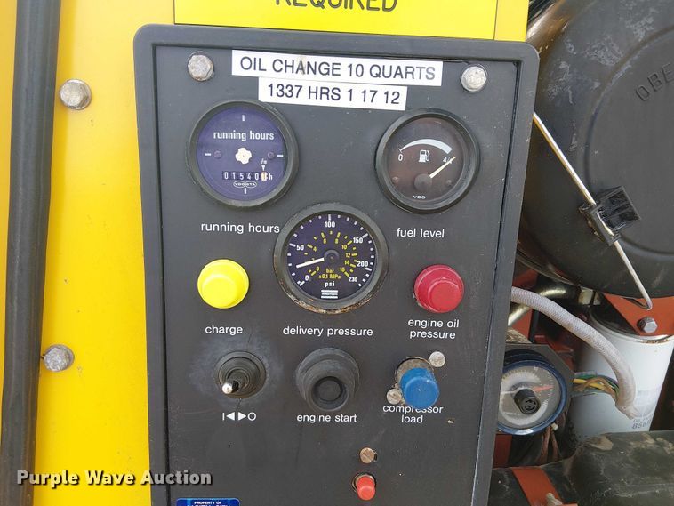 image for item EG1712 1987 Atlas Copco XAS85DD air compressor