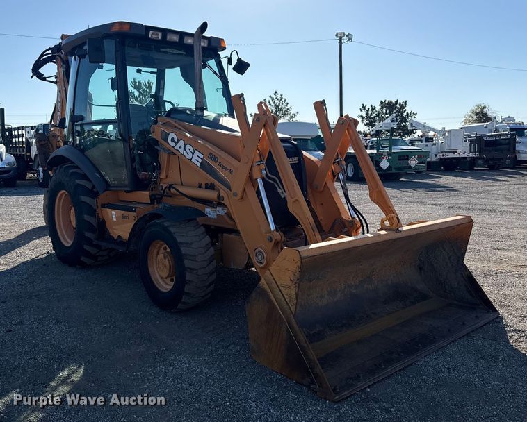 image for item EG1719 2010 Case 580 Super M Series III backhoe