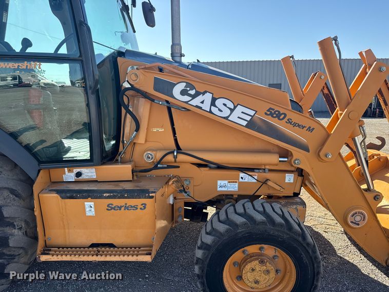 image for item EG1721 2008 Case 580 Super M Series III backhoe