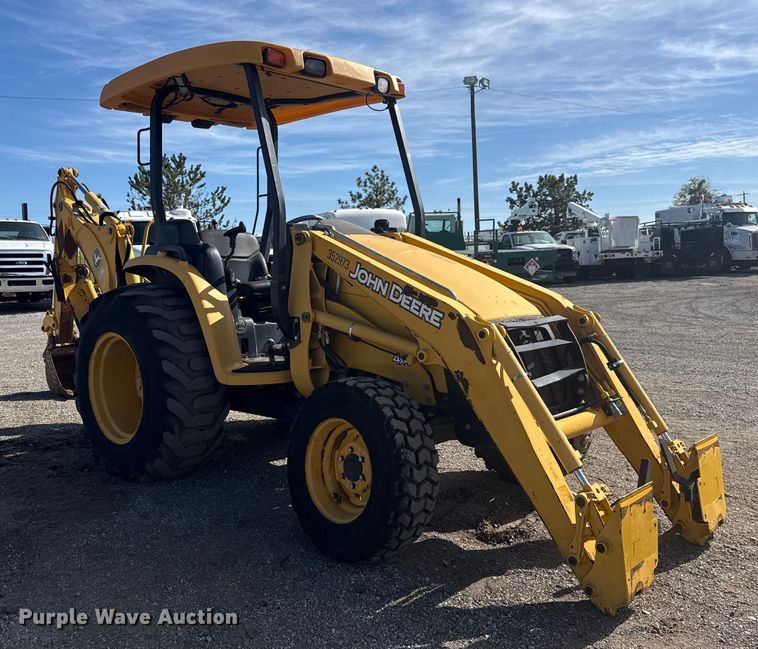 image for item EG1726 2007 John Deere 110 backhoe