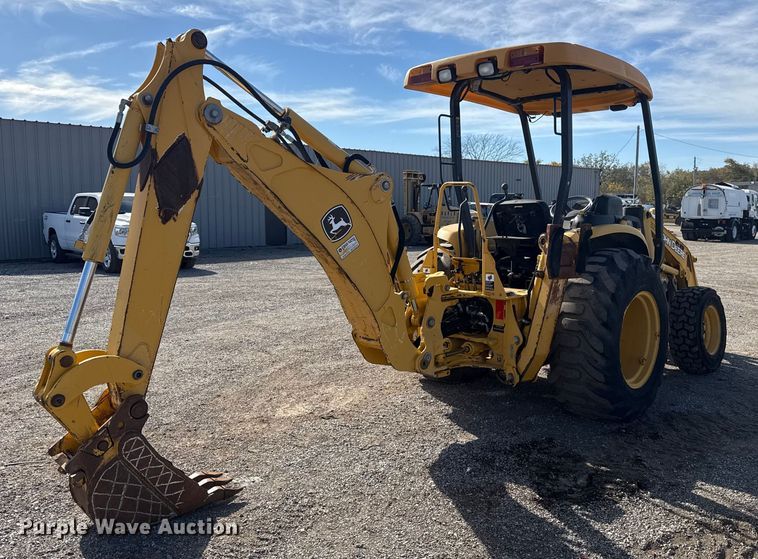 image for item EG1726 2007 John Deere 110 backhoe