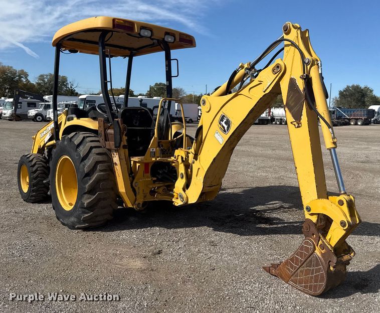 image for item EG1726 2007 John Deere 110 backhoe