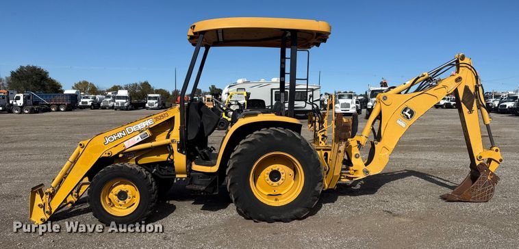 image for item EG1726 2007 John Deere 110 backhoe