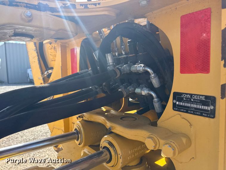 image for item EG1726 2007 John Deere 110 backhoe