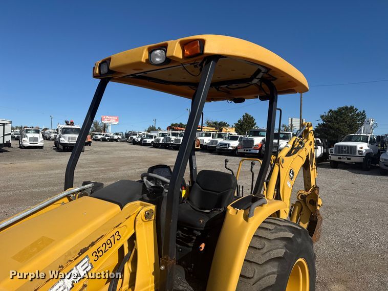 image for item EG1726 2007 John Deere 110 backhoe