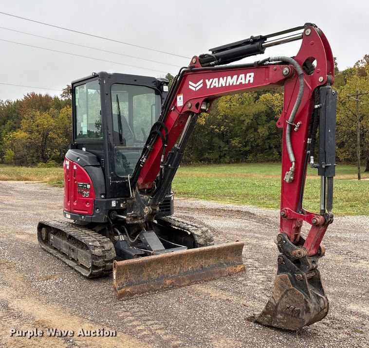 image for item EJ7700 2023 Yanmar ViO35 mini excavator