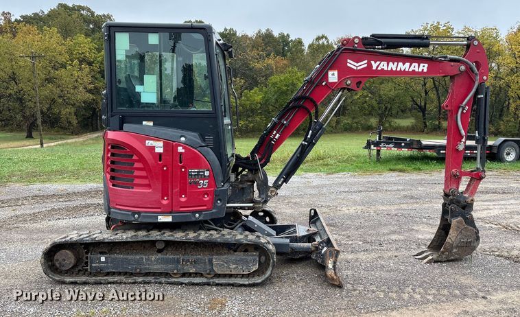 image for item EJ7700 2023 Yanmar ViO35 mini excavator