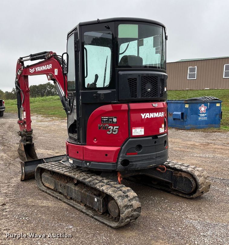 image for item EJ7700 2023 Yanmar ViO35 mini excavator