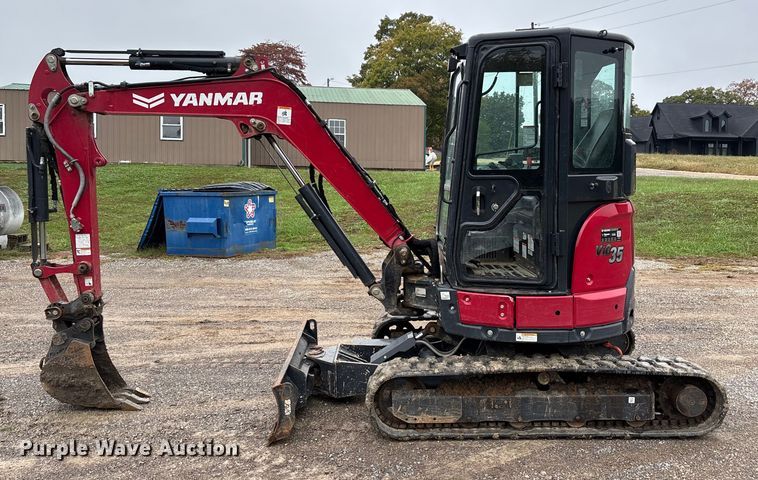 image for item EJ7700 2023 Yanmar ViO35 mini excavator