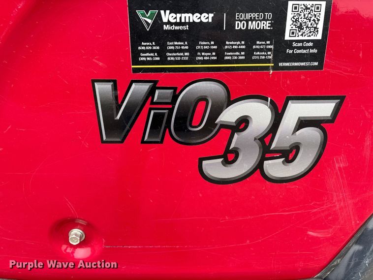 image for item EJ7700 2023 Yanmar ViO35 mini excavator