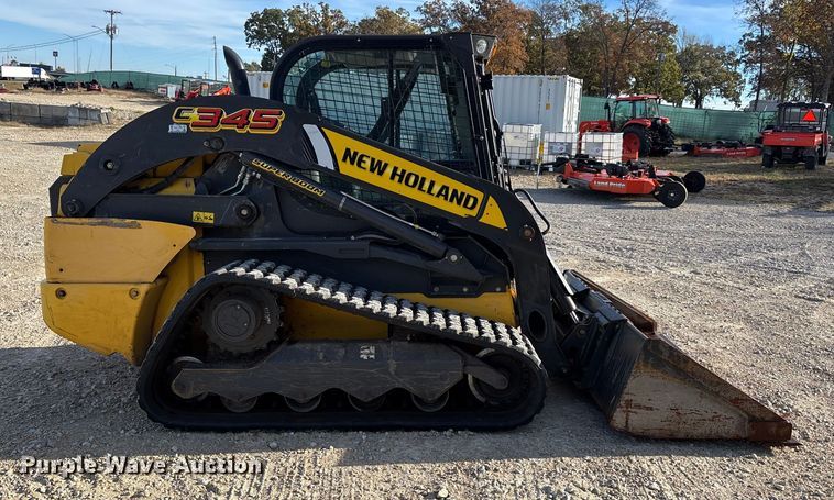 MINI CARGADOR SOBRE ORUGAS 2021 NEW HOLLAND C345