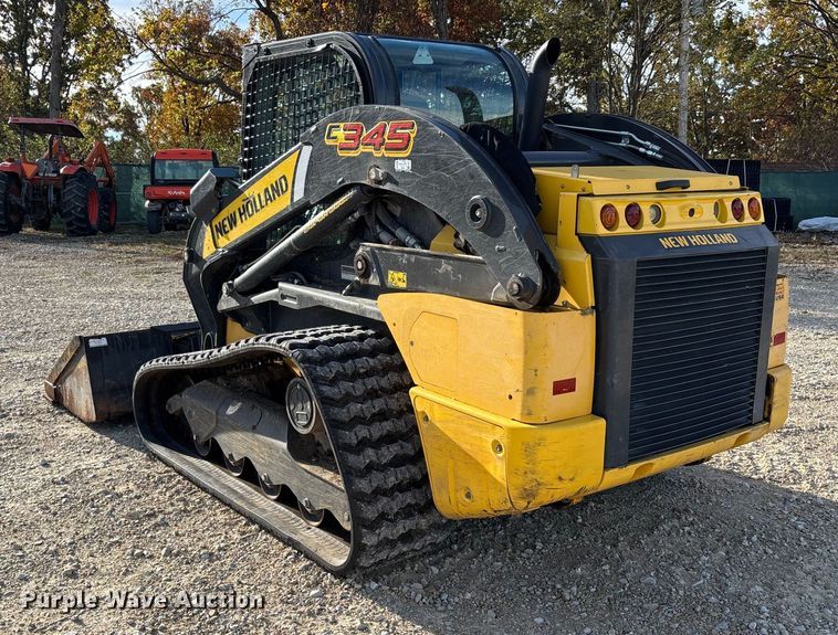 image for item EJ7718 2021 New Holland C345 tracked skid steer loader