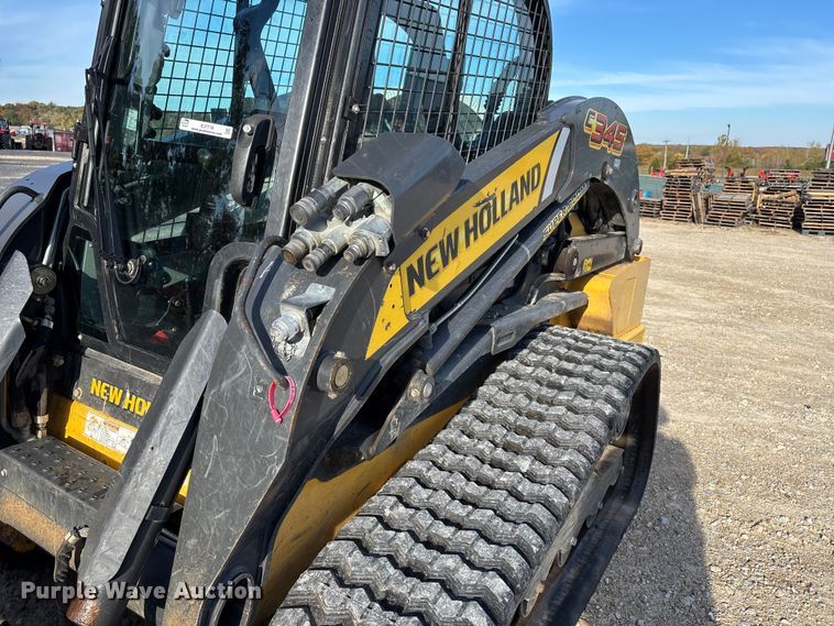 image for item EJ7718 2021 New Holland C345 tracked skid steer loader