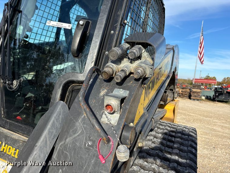 image for item EJ7718 2021 New Holland C345 tracked skid steer loader