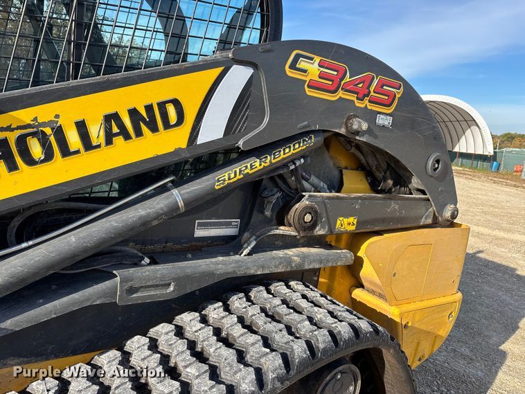 image for item EJ7718 2021 New Holland C345 tracked skid steer loader