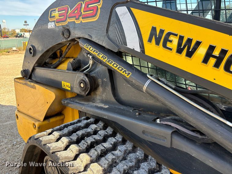 image for item EJ7718 2021 New Holland C345 tracked skid steer loader