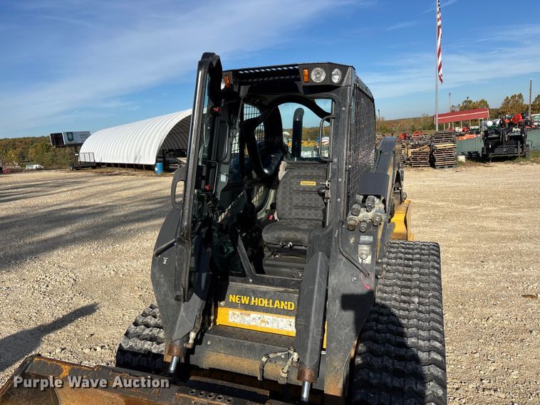 image for item EJ7718 2021 New Holland C345 tracked skid steer loader