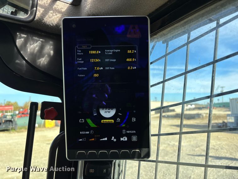 image for item EJ7718 2021 New Holland C345 tracked skid steer loader