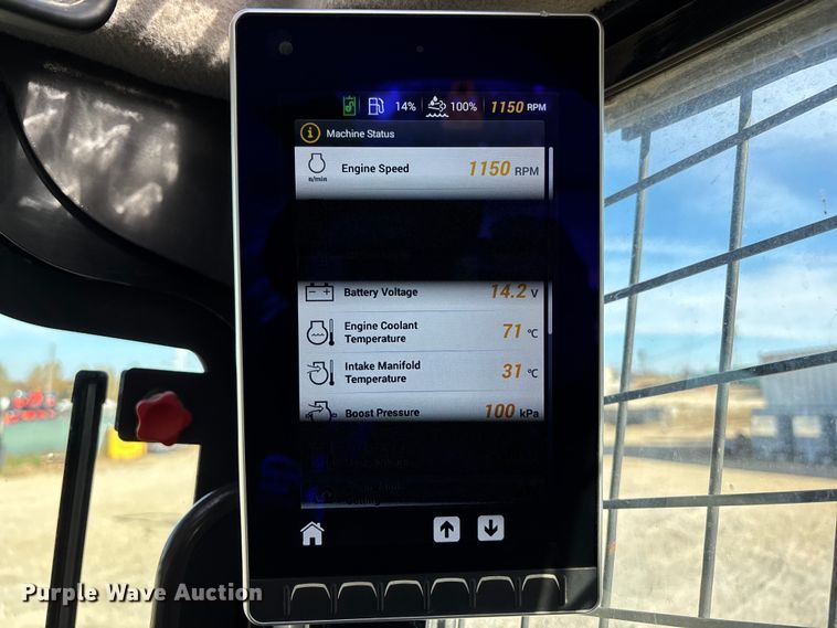 image for item EJ7718 2021 New Holland C345 tracked skid steer loader