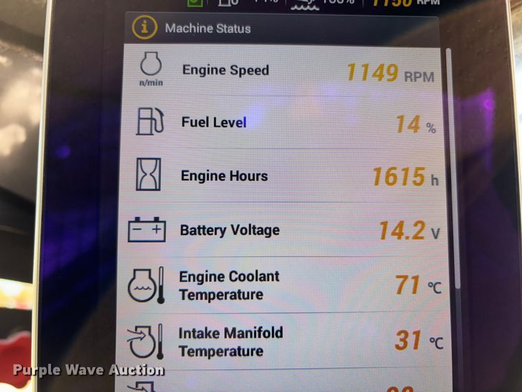 image for item EJ7718 2021 New Holland C345 tracked skid steer loader