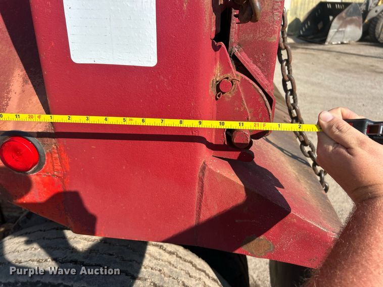 image for item EK8167 1989 Hilbilt 22-27 MAT.HD end dump trailer