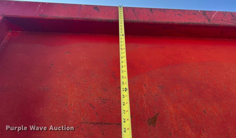 image for item EK8167 1989 Hilbilt 22-27 MAT.HD end dump trailer