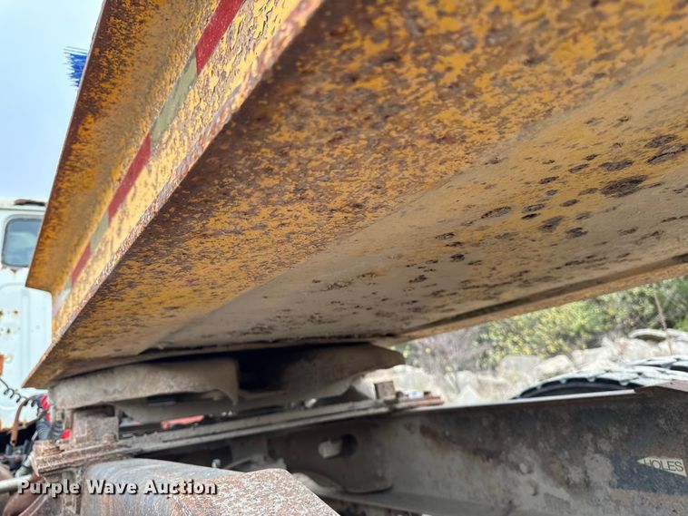 image for item EM2500 1961 Merritt C231 drop deck equipment trailer