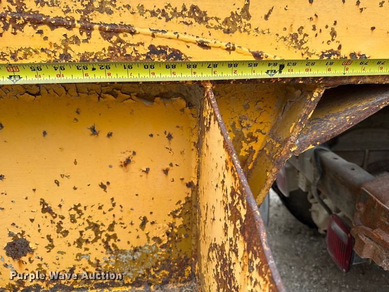 image for item EM2500 1961 Merritt C231 drop deck equipment trailer