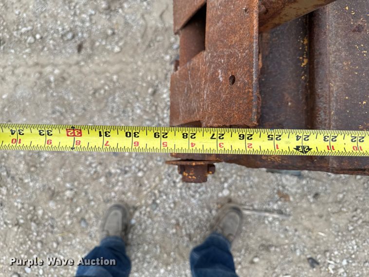 image for item EM2500 1961 Merritt C231 drop deck equipment trailer