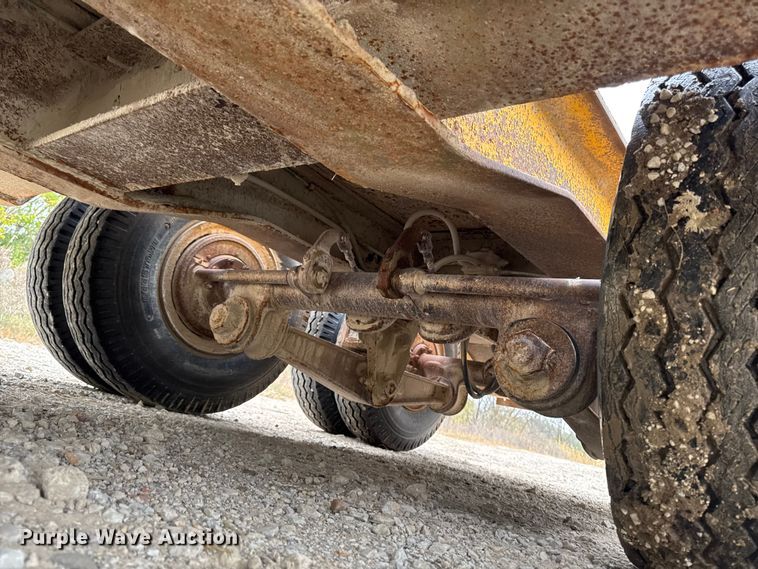 image for item EM2500 1961 Merritt C231 drop deck equipment trailer