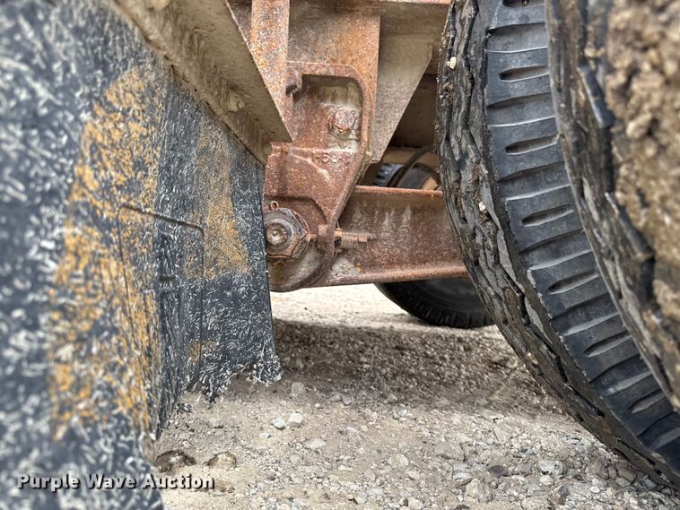 image for item EM2500 1961 Merritt C231 drop deck equipment trailer