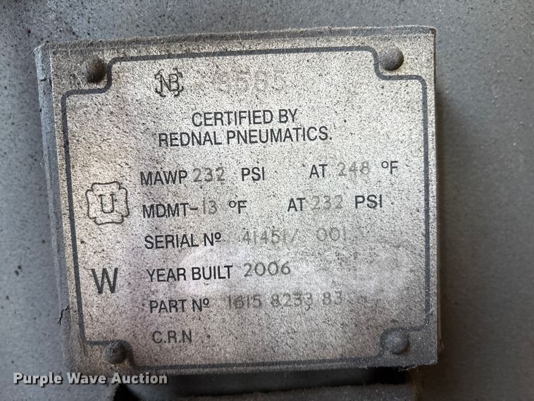 image for item EM6142 2006 Atlas Copo XASE1600CD air compressor