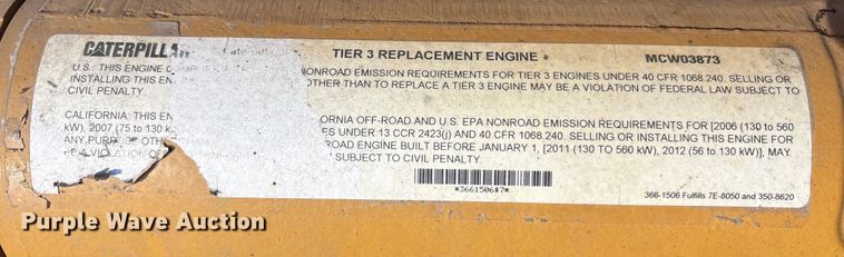 image for item EM6142 2006 Atlas Copo XASE1600CD air compressor